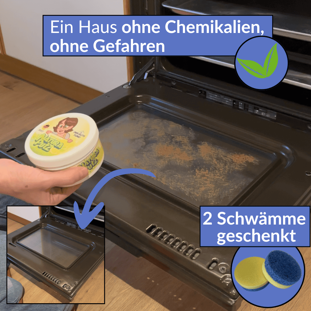 Natura Putz (2xTöpfe + 2xSchwämme)